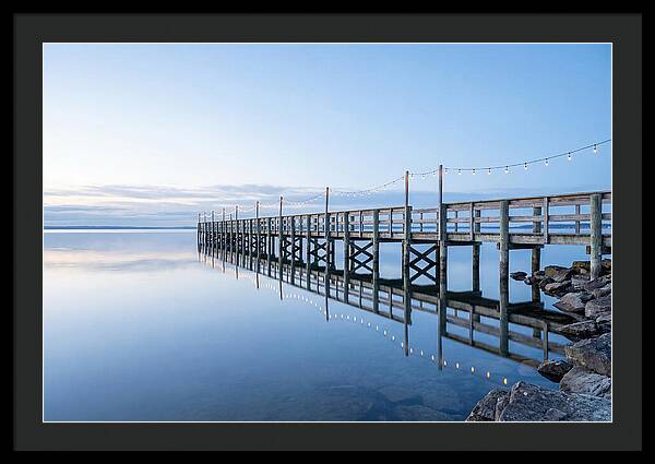 Pier Under Tranquil Skies