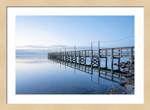Pier Under Tranquil Skies