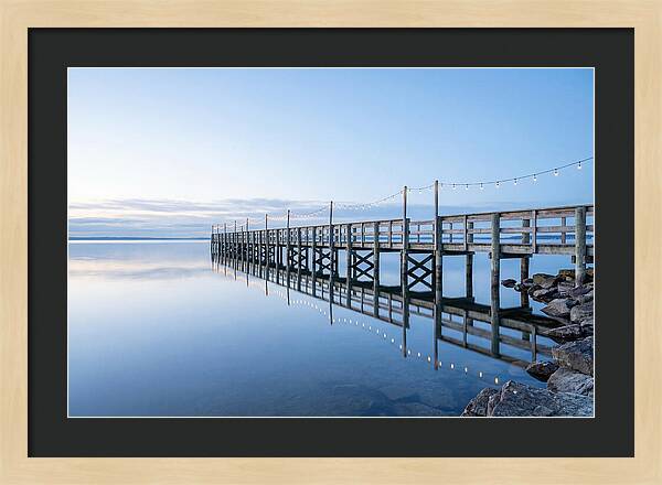 Pier Under Tranquil Skies