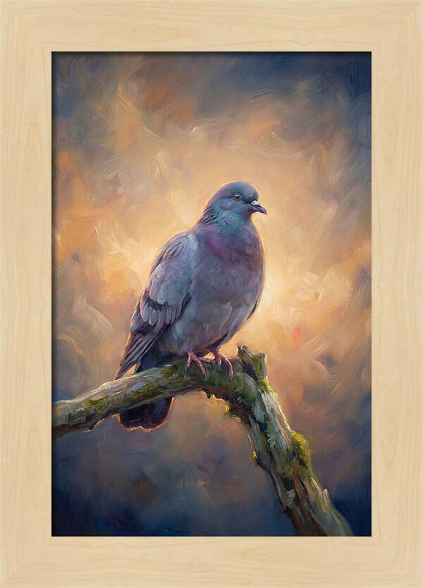 Pigeon Perched Gracefully