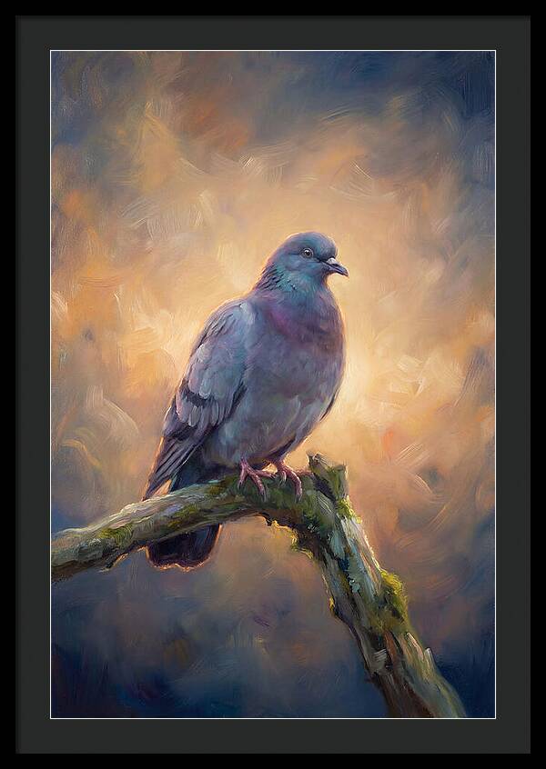 Pigeon Perched Gracefully
