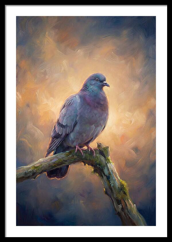 Pigeon Perched Gracefully