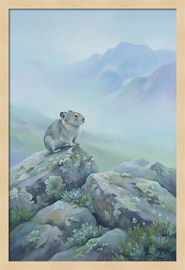 Pika Among Alpine Rocks