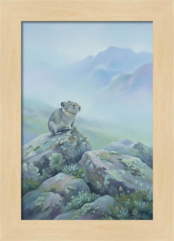 Pika Among Alpine Rocks