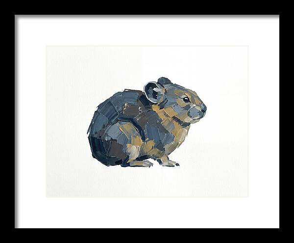 Pika In Minimalist Style