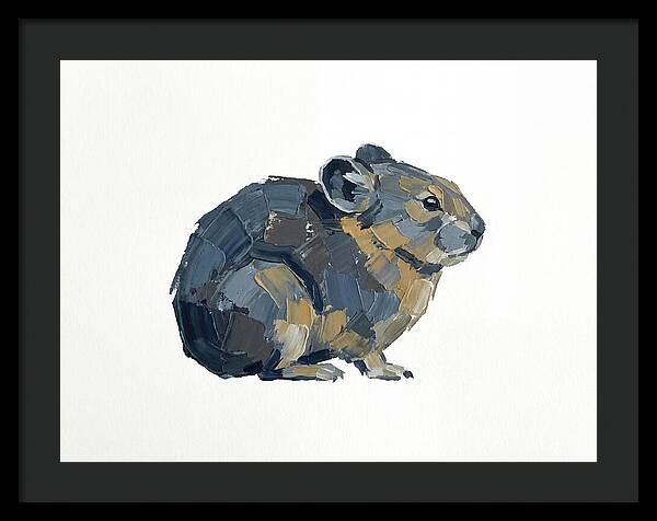Pika In Minimalist Style
