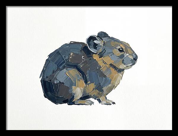 Pika In Minimalist Style