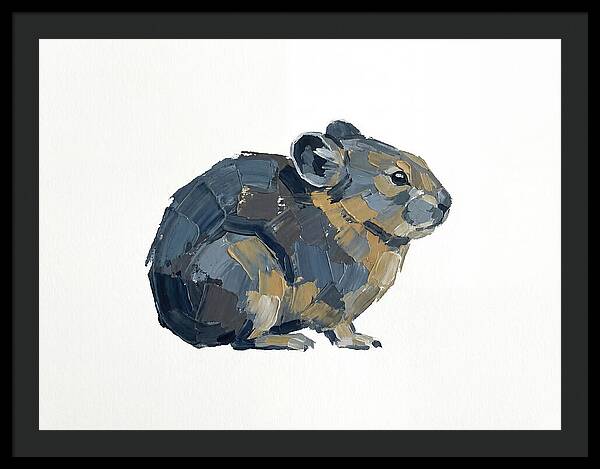 Pika In Minimalist Style