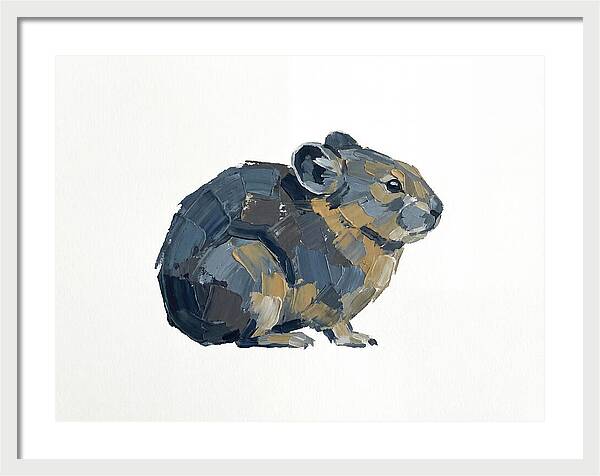Pika In Minimalist Style