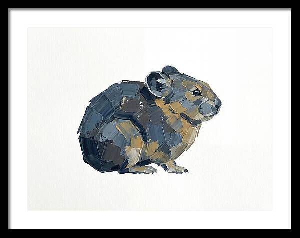 Pika In Minimalist Style