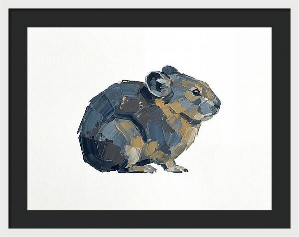 Pika In Minimalist Style