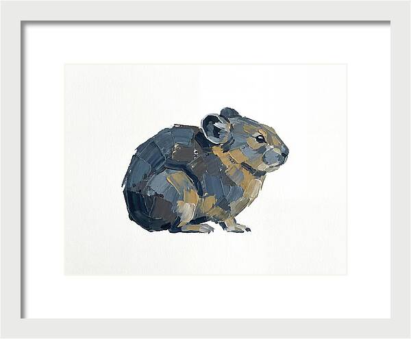 Pika In Minimalist Style