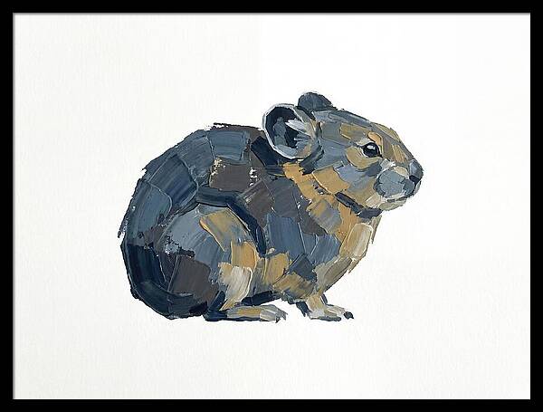 Pika In Minimalist Style