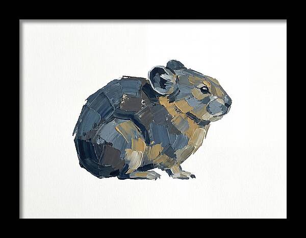 Pika In Minimalist Style