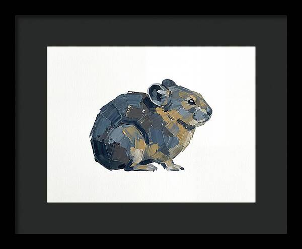 Pika In Minimalist Style