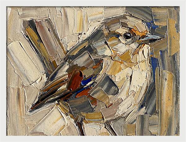 Pika In Palette Knife Style