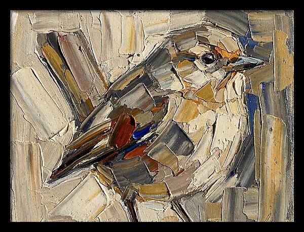 Pika In Palette Knife Style