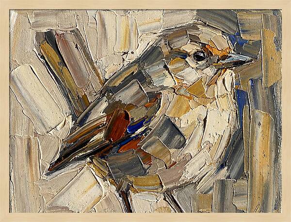 Pika In Palette Knife Style