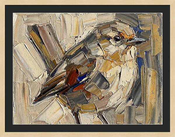 Pika In Palette Knife Style