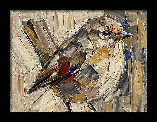 Pika In Palette Knife Style