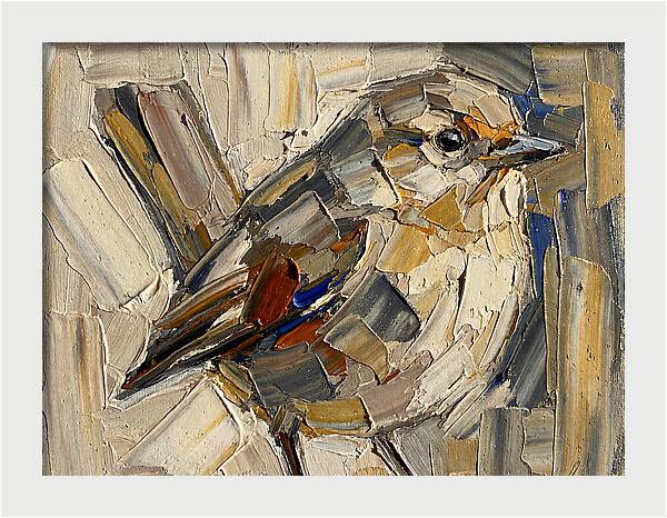Pika In Palette Knife Style