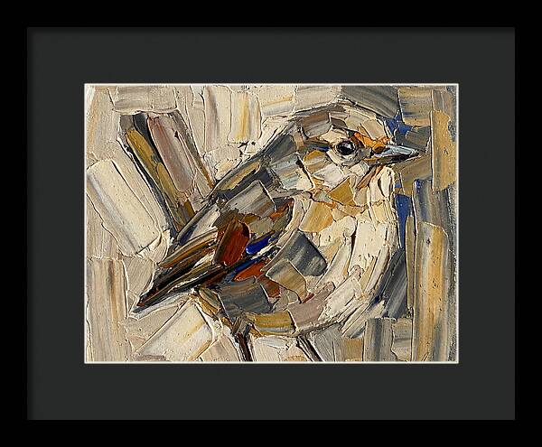 Pika In Palette Knife Style