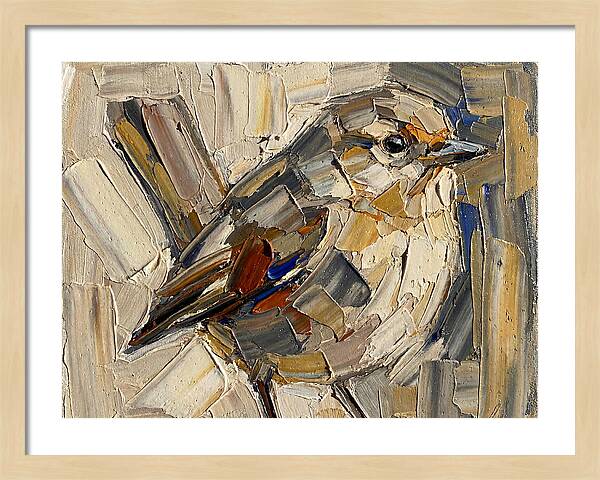 Pika In Palette Knife Style