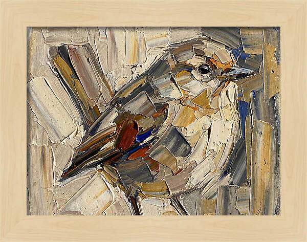 Pika In Palette Knife Style