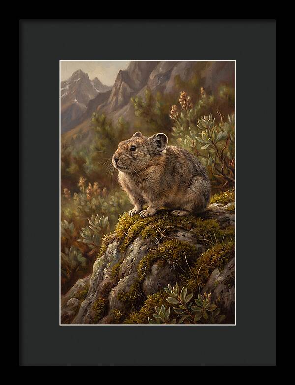 Pika On A Rocky Outcrop