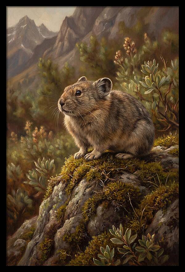 Pika On A Rocky Outcrop