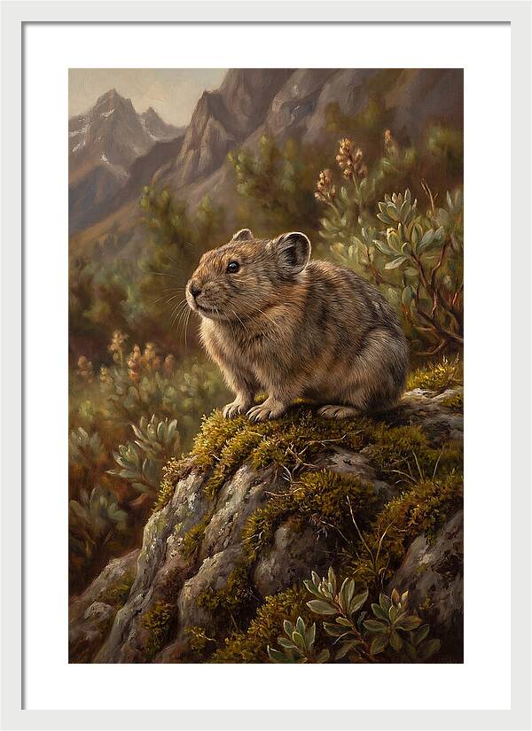 Pika On A Rocky Outcrop