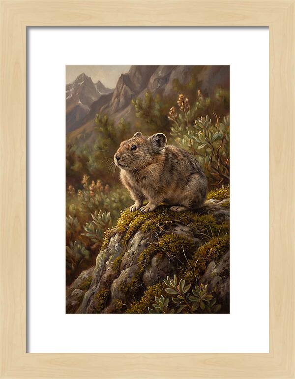 Pika On A Rocky Outcrop