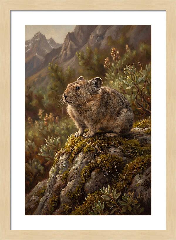 Pika On A Rocky Outcrop
