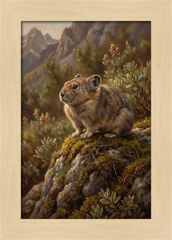 Pika On A Rocky Outcrop