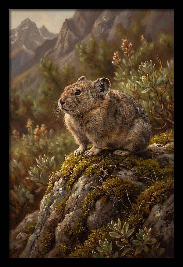Pika On A Rocky Outcrop
