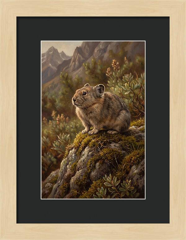 Pika On A Rocky Outcrop