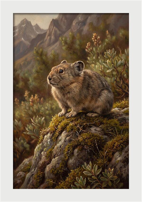 Pika On A Rocky Outcrop
