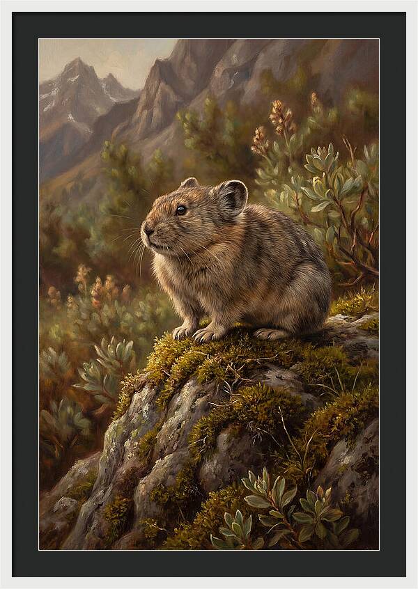 Pika On A Rocky Outcrop