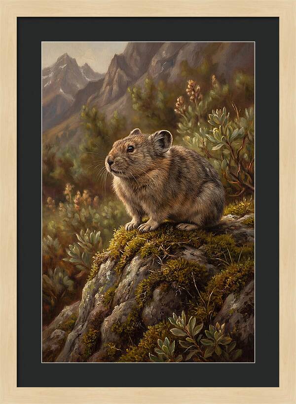 Pika On A Rocky Outcrop