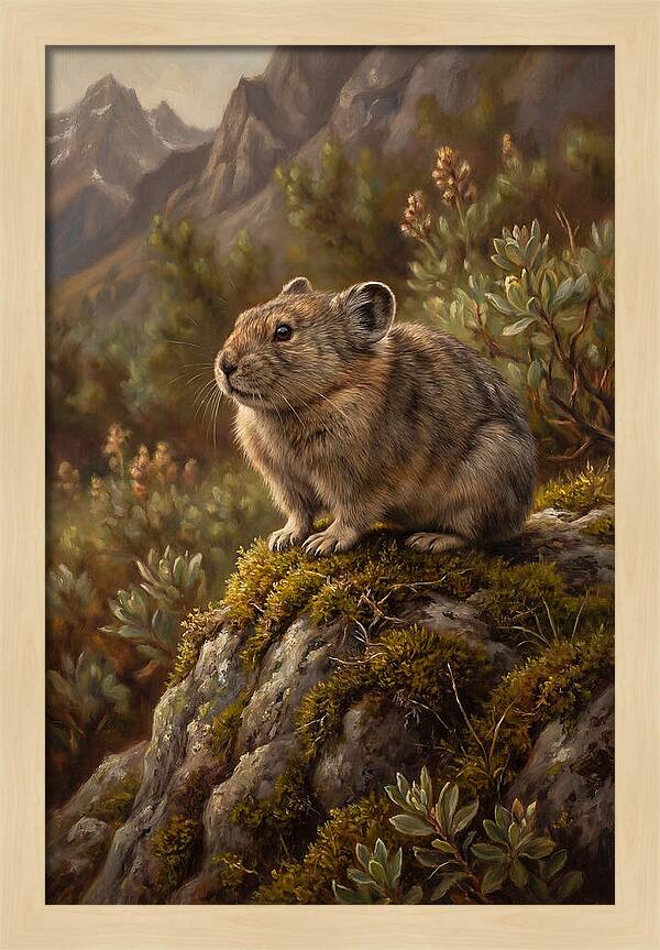 Pika On A Rocky Outcrop