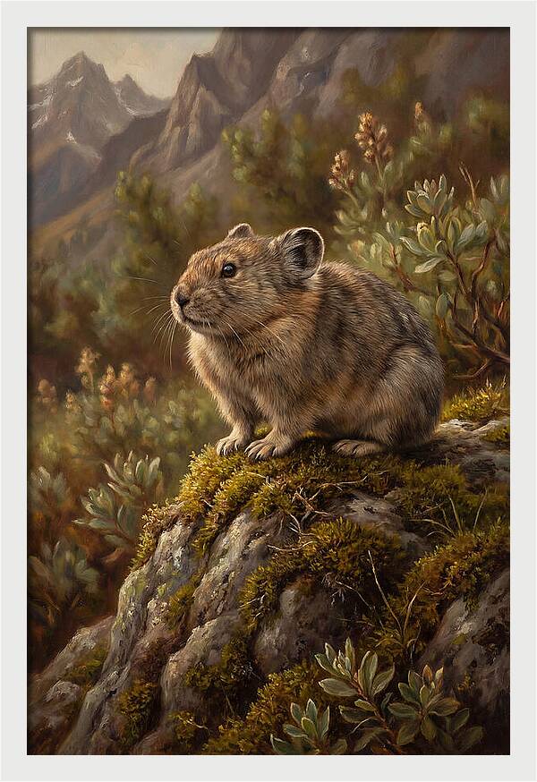 Pika On A Rocky Outcrop