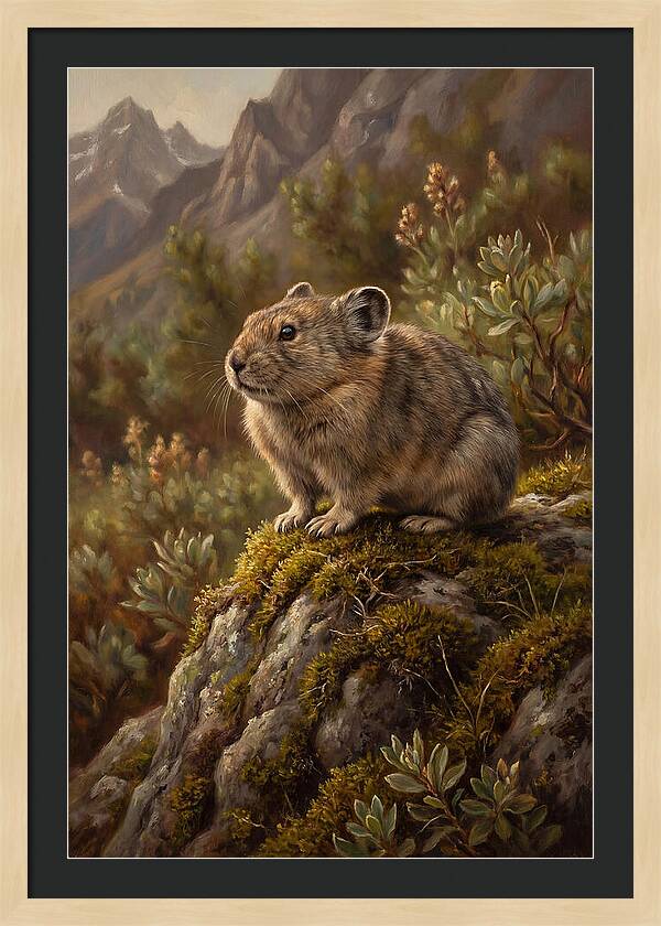 Pika On A Rocky Outcrop