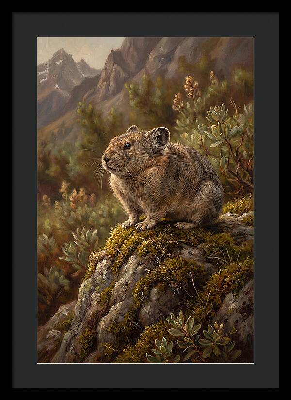 Pika On A Rocky Outcrop