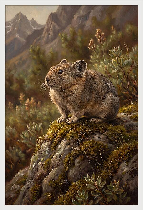 Pika On A Rocky Outcrop