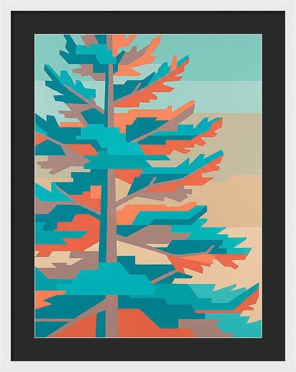 Pine Tree Pop Art