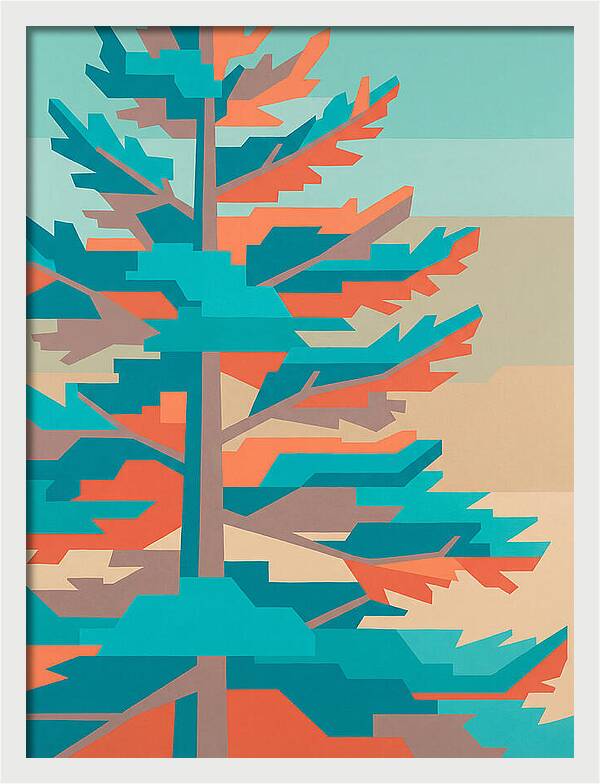 Pine Tree Pop Art