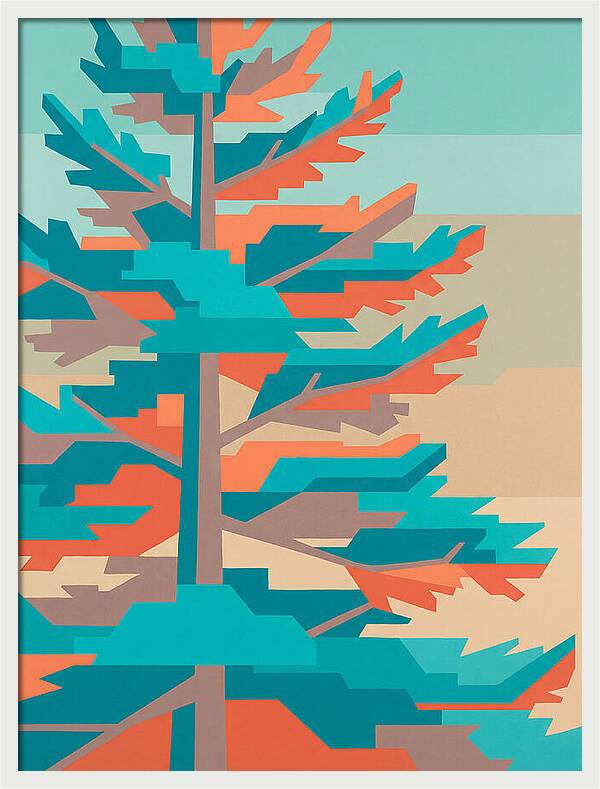Pine Tree Pop Art