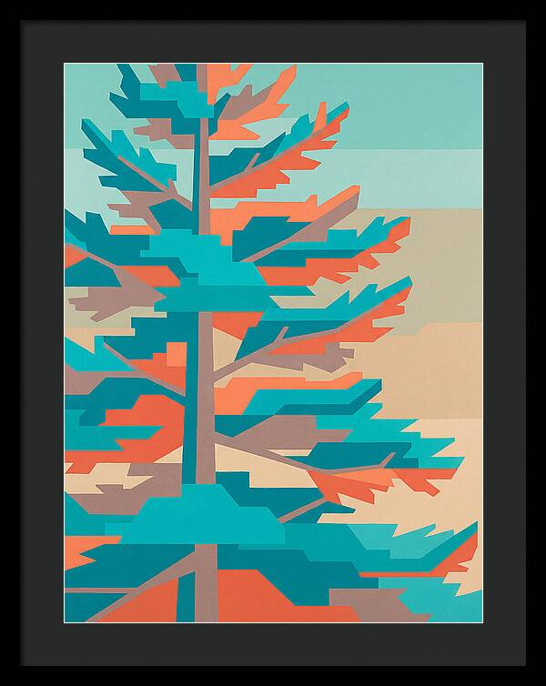Pine Tree Pop Art