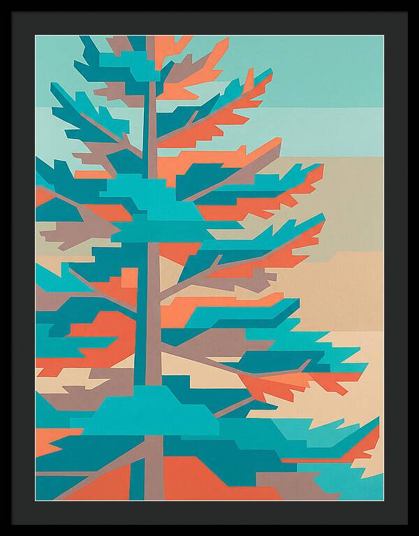 Pine Tree Pop Art
