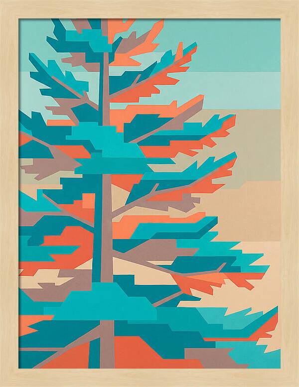 Pine Tree Pop Art